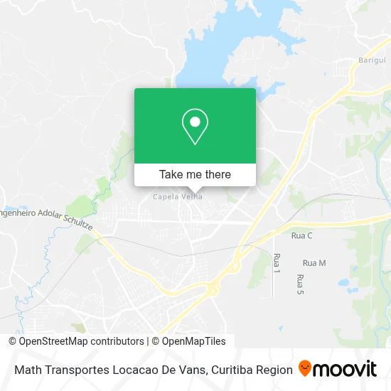 Math Transportes Locacao De Vans map