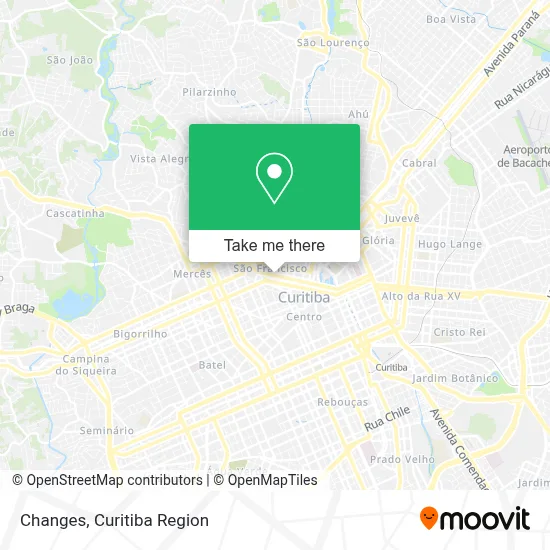 Changes map
