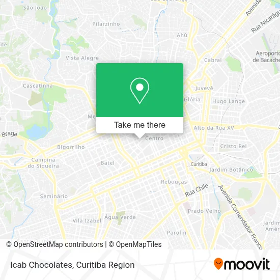 Icab Chocolates map