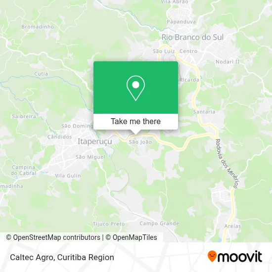 Caltec Agro map