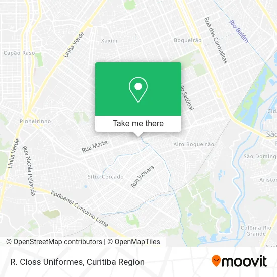 R. Closs Uniformes map