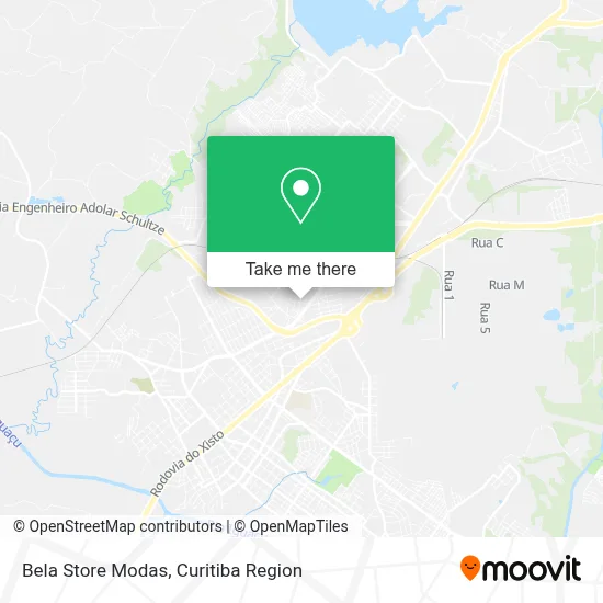 Bela Store Modas map
