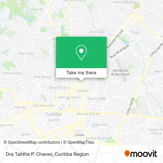 Dra Talitha P. Chaves map