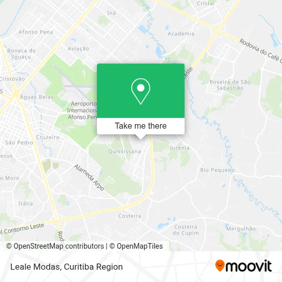 Leale Modas map