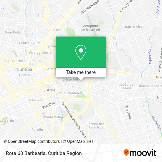 Rota 68 Barbearia map
