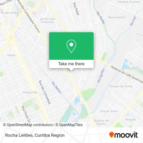 Rocha Leilões map