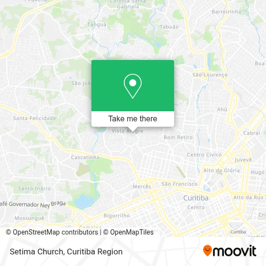 Setima Church map