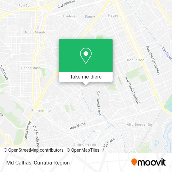 Md Calhas map