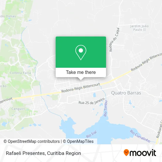Rafaeli Presentes map