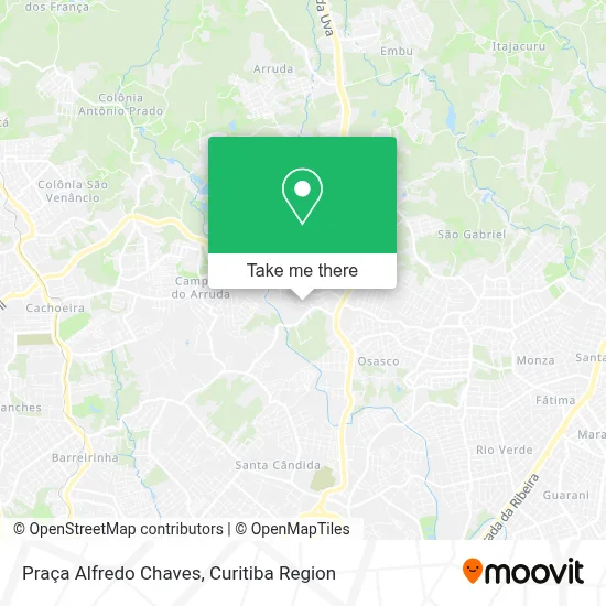 Praça Alfredo Chaves map