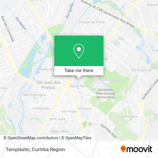 Templastic map
