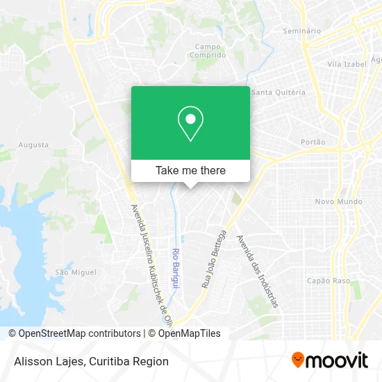 Alisson Lajes map