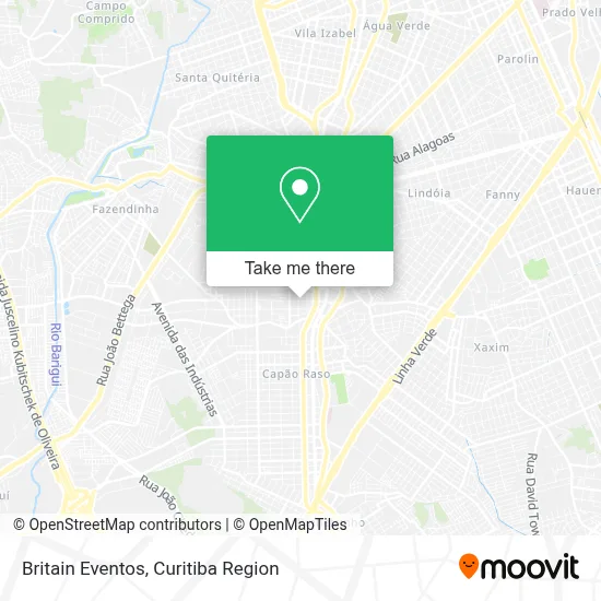 Britain Eventos map