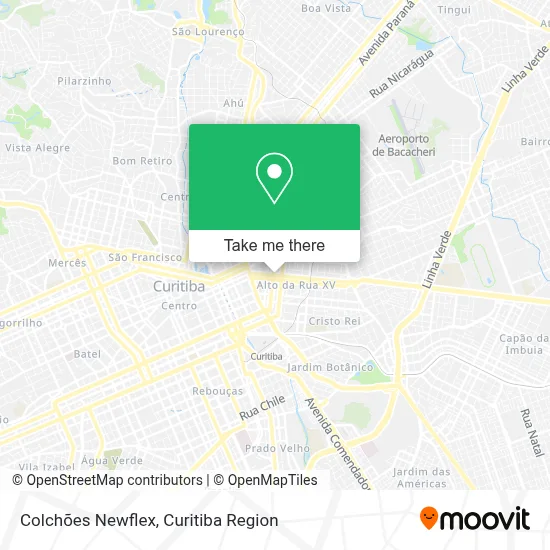 Colchões Newflex map