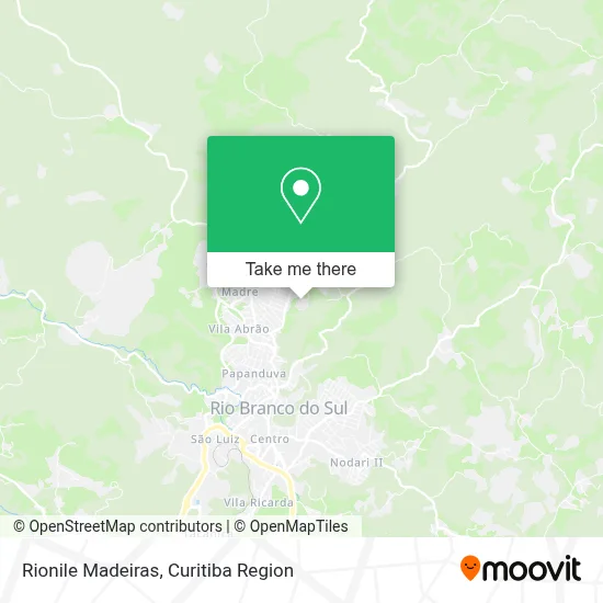 Rionile Madeiras map