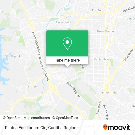 Pilates Equilibrium Cic map
