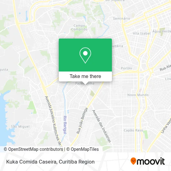 Kuka Comida Caseira map