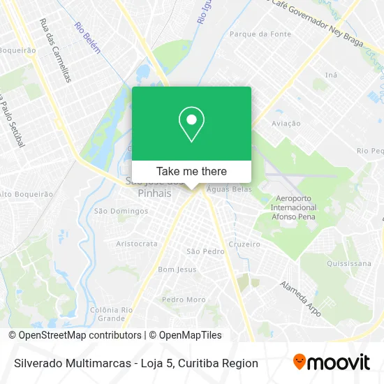 Silverado Multimarcas - Loja 5 map