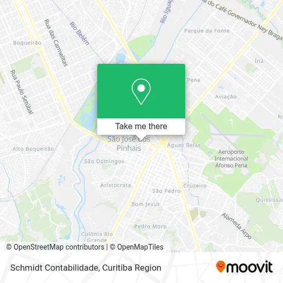 Schmidt Contabilidade map