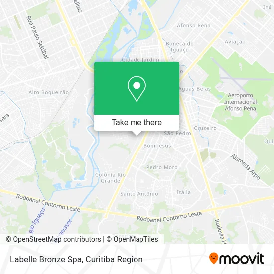 Labelle Bronze Spa map