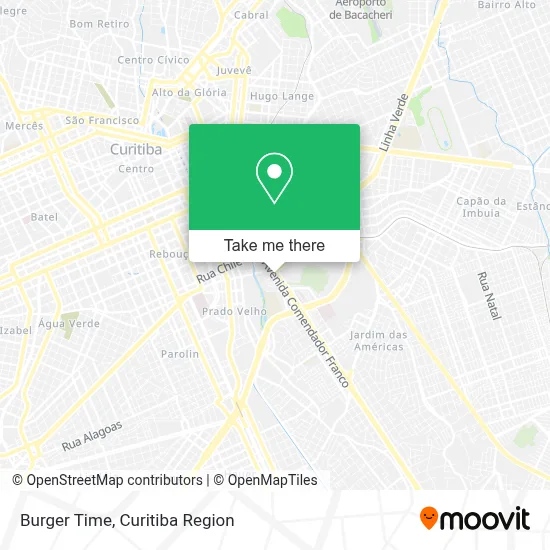 Burger Time map