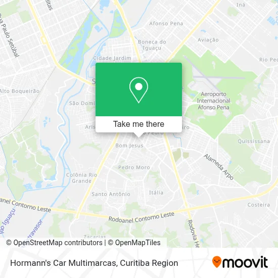 Hormann's Car Multimarcas map