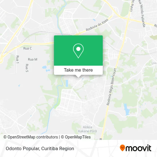 Odonto Popular map