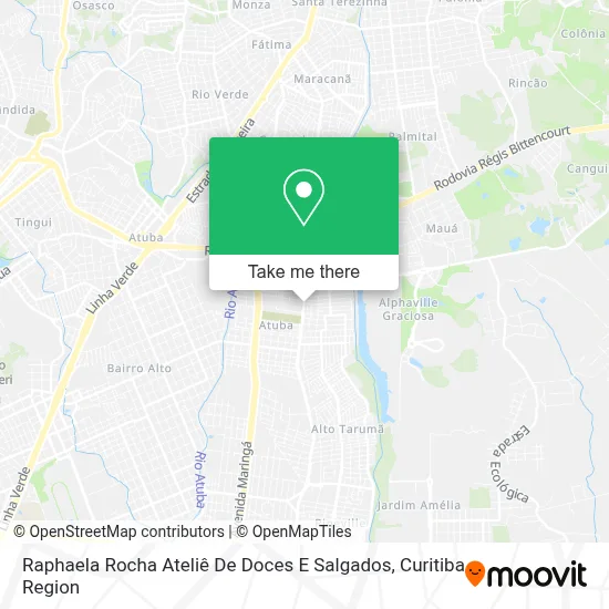 Raphaela Rocha Ateliê De Doces E Salgados map