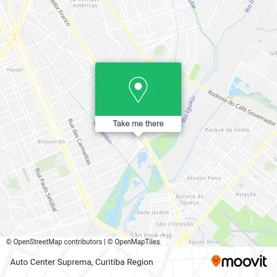 Auto Center Suprema map