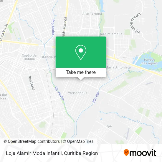 Loja Alamir Moda Infantil map