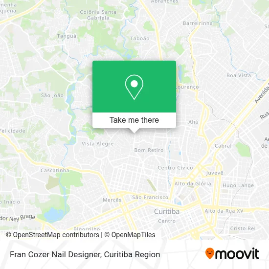 Fran Cozer Nail Designer map