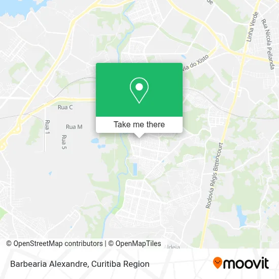 Barbearia Alexandre map