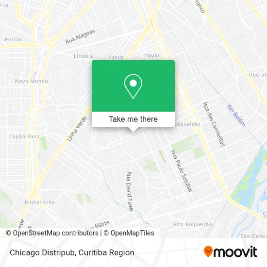 Chicago Distripub map