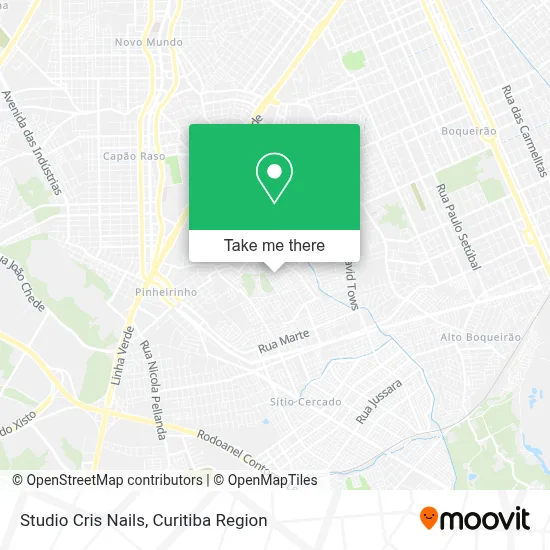 Studio Cris Nails map