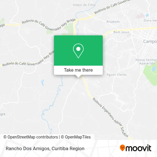 Rancho Dos Amigos map