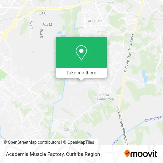 Academia Muscle Factory map