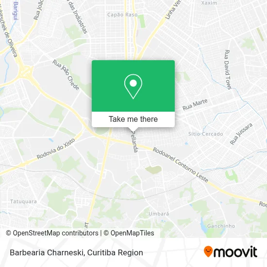 Barbearia Charneski map