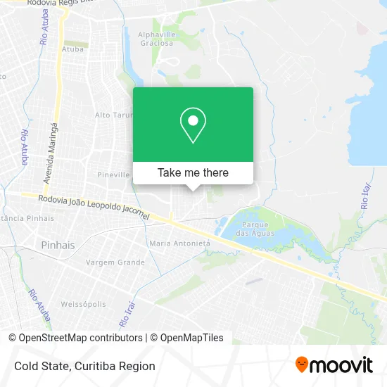 Cold State map