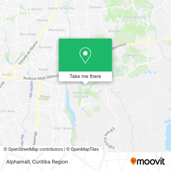Alphamall map