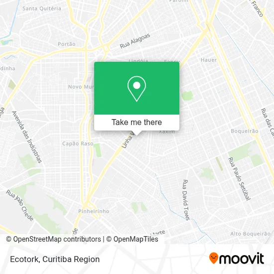 Ecotork map
