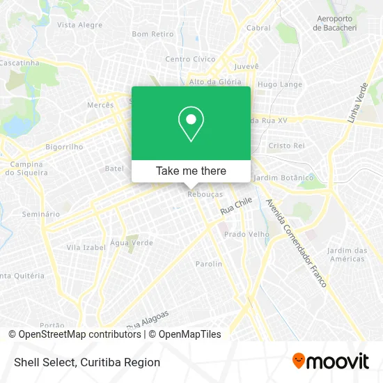 Shell Select map
