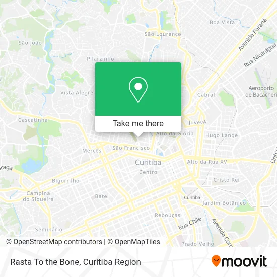 Rasta To the Bone map