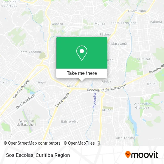 Sos Escolas map