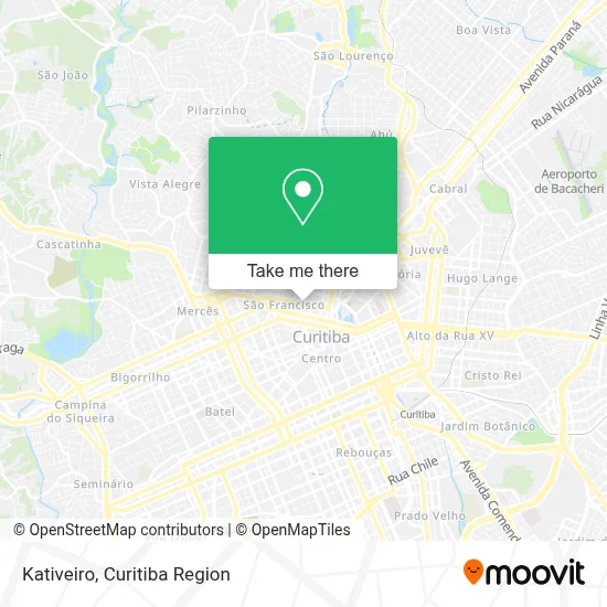 Kativeiro map