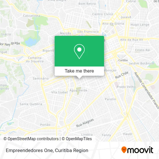 Empreendedores One map