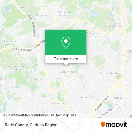 Rede Condor map