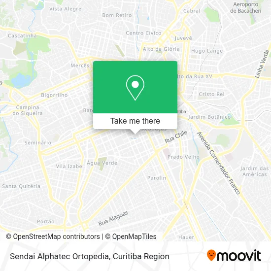 Sendai Alphatec Ortopedia map