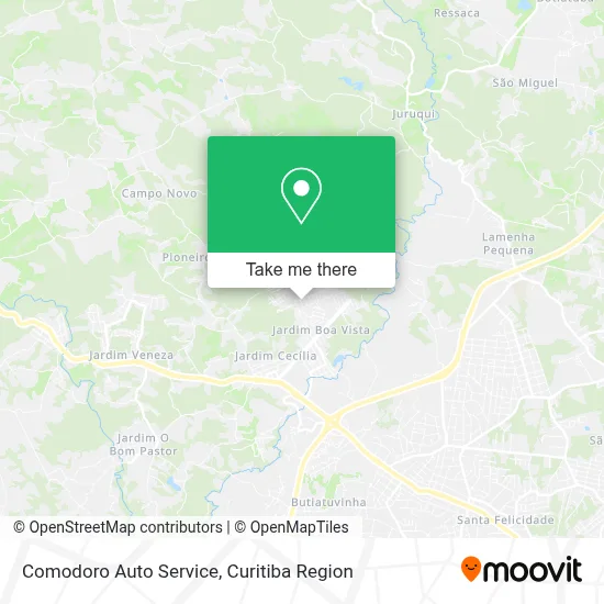 Comodoro Auto Service map