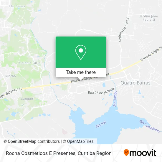Rocha Cosméticos E Presentes map