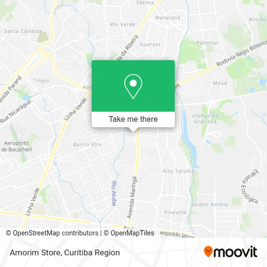 Amorim Store map